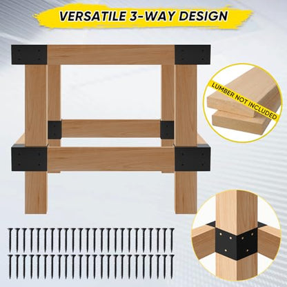 4 Pack Workbench Brackets 3 (4x4)
