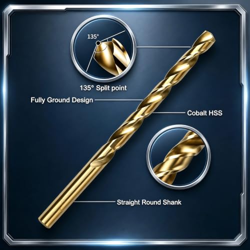 Cobalt Drill Bit Set