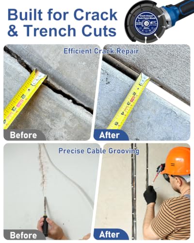 4.5" Diamond Tuck Point Blade 3 (3/8" Thick-Thread)