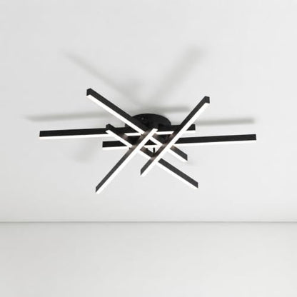 Semi Flush Mount Modern Light Fixture