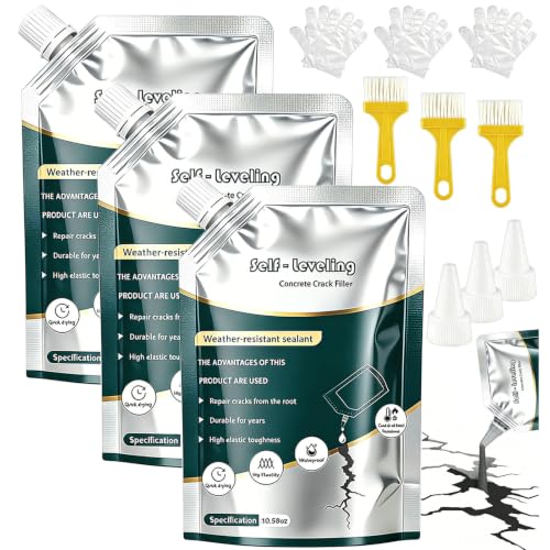 Self Leveling Concrete Crack Filler Kit