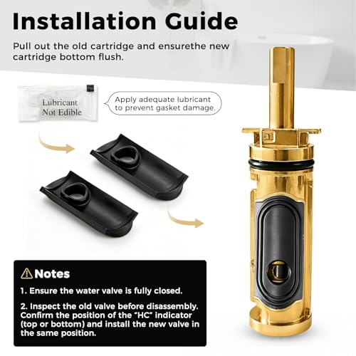 Replacement Cartridge Kit for Moen for 1222