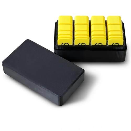20Pcs Premium Woodworking Setup Blocks Set with Storage Case