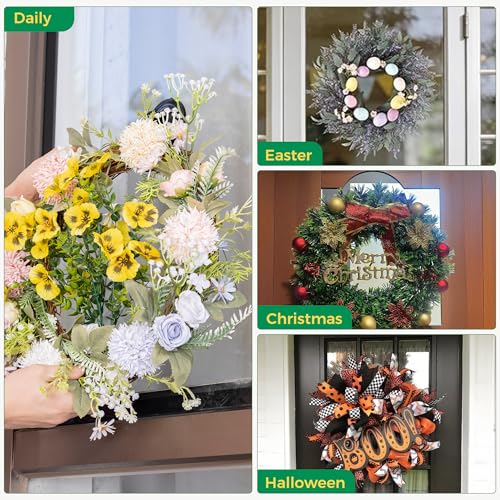Large Suction Cup Hooks for Door Wreaths