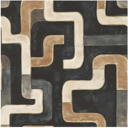 Mid Century Modern Peel and Stick Wallpaper