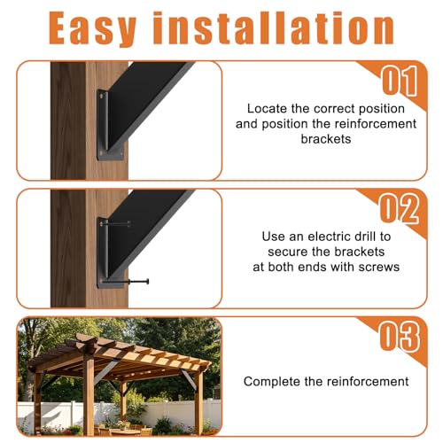 45 Degree Pergola Bracket