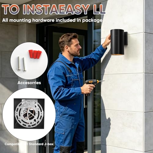 Aluminum Outdoor Wall Sconce Lighting