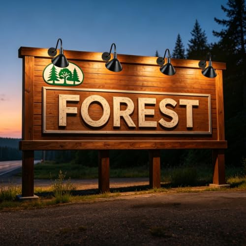 7.5" Gooseneck Sign Light