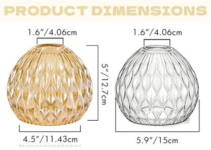 Globe Ripple Glass Lamp Shade