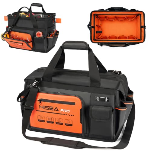 Tool Bag, 18-Inch Tool Tote, 29 Pockets Waterproof Tool Organizer Bag