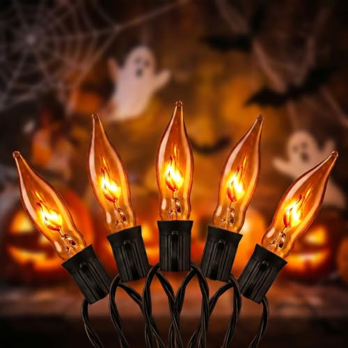 Halloween Flame String Lights Collection