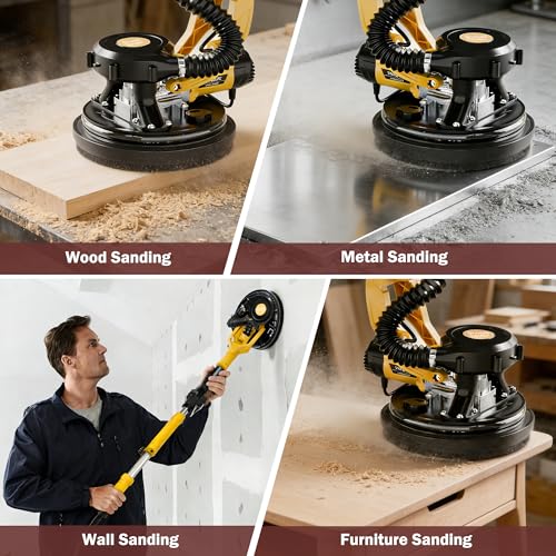60 PCS 9 Inch Sanding Discs for Drywall Sander