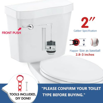 Toilet Flapper Replacement Kit for 2