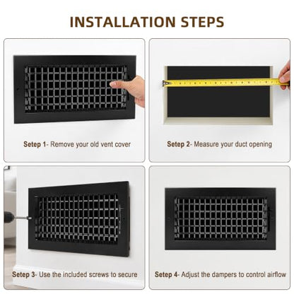 Adjustable Air Supply Grille