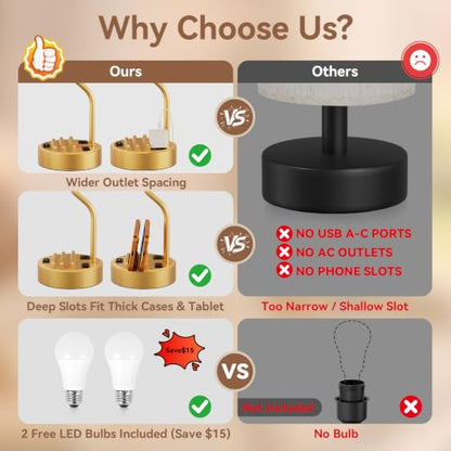 Bedside Lamps for Bedroom Set