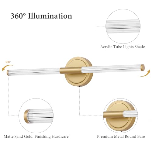 Modern LED Bathroom Light Fixtures