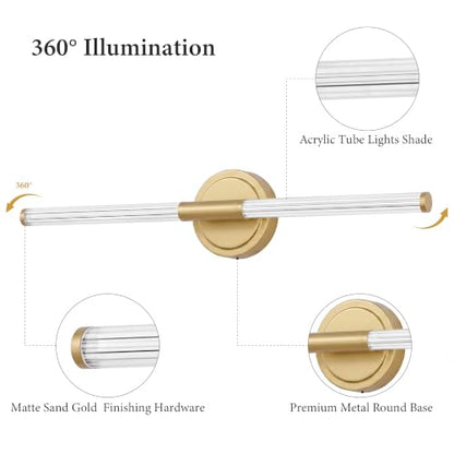 Modern LED Bathroom Light Fixtures