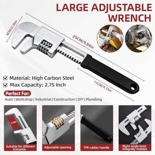 Plumbing Tool and Faucet Wrench Set