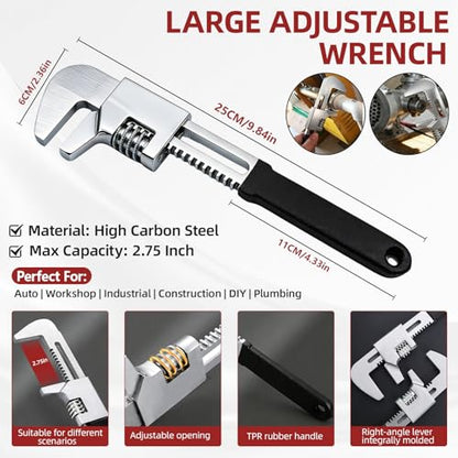 Plumbing Tool and Faucet Wrench Set