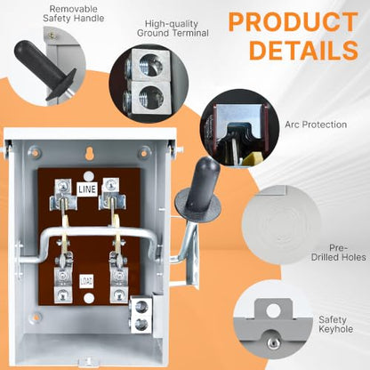 120V 240V General Safety Switch
