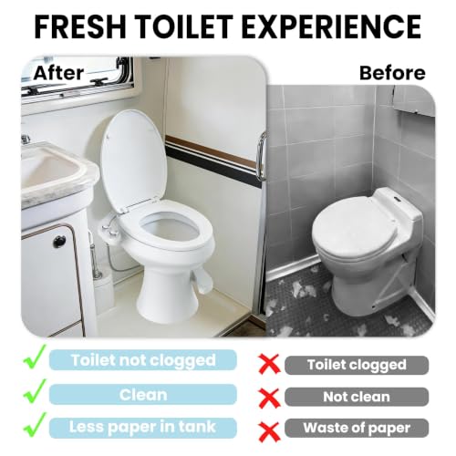 RV Bidet Toilet Seat Attachment Support for SEAFLO
