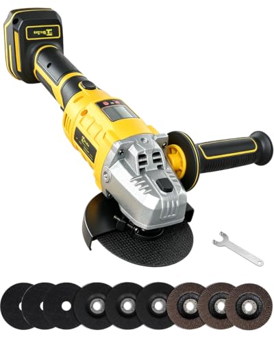 Cordless 4 1 2 inch Angle Grinder Compatible with DEWALT 20V Battery