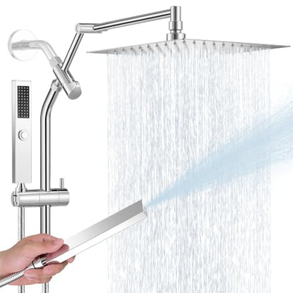 All Metal Shower Head with Handheld