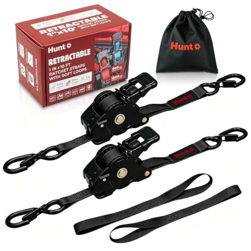 Retractable Ratchet Straps