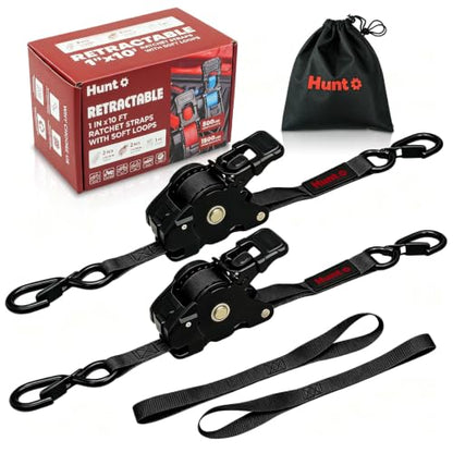 Retractable Ratchet Straps