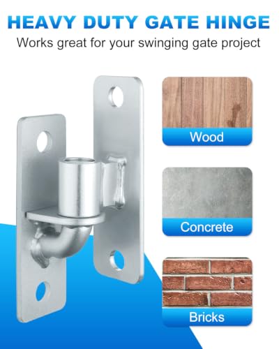 Wall Mount Gate Hinges 2Set