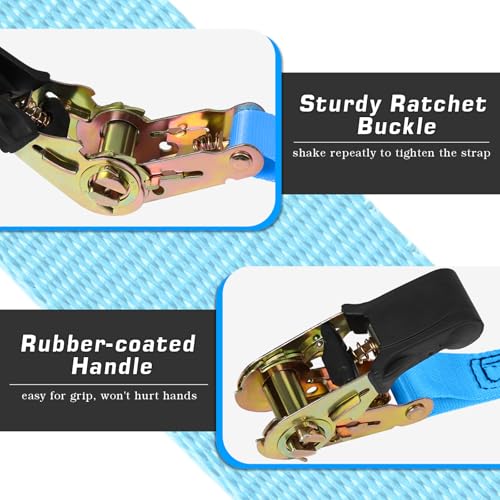 1in x 10FT Endless Ratchet Tie Down Strap