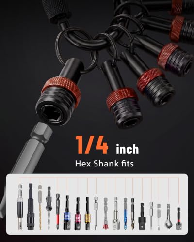 Bit Holder Keychain 6Pcs 1