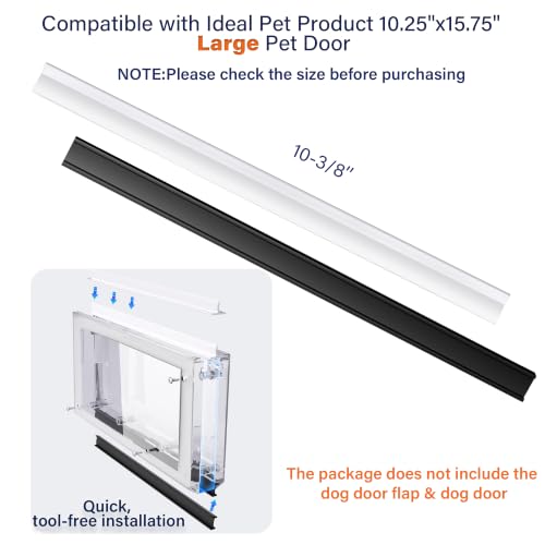 Dog Door Replacement Rubber Strip Compatible with pet Door