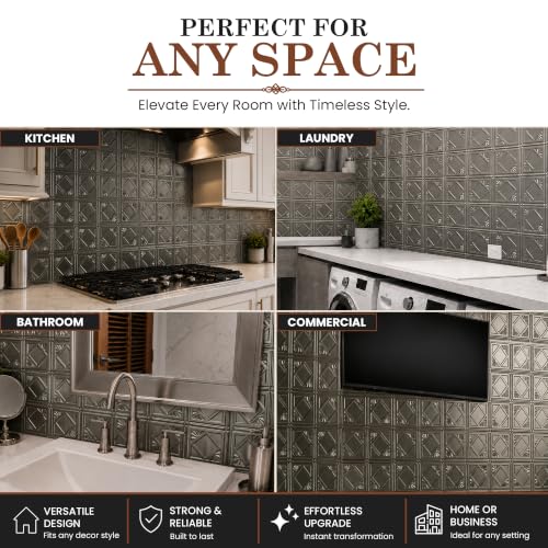 Charleston Decorative Kitchen Backsplash Kit