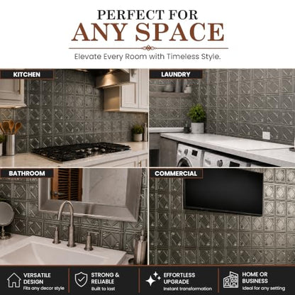 Charleston Decorative Kitchen Backsplash Kit