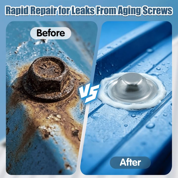 Metal Screw Roof Caps