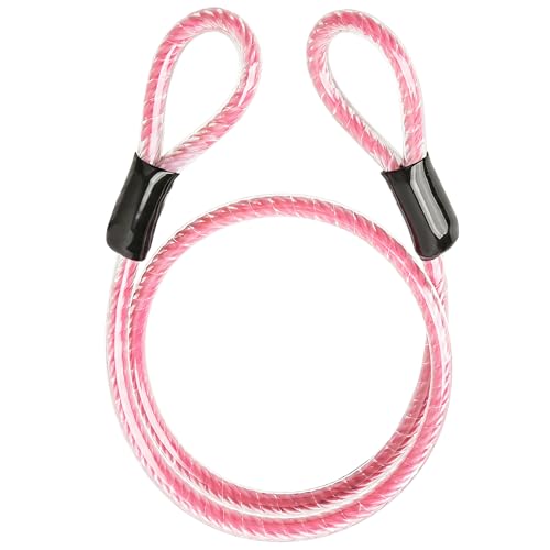 12mm High Visibility Safety Cable with Clear Vinyl Coating