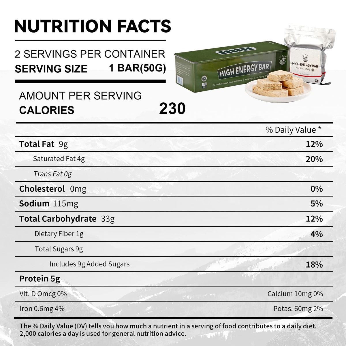Emergency Rations Bar