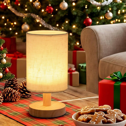 Small Table Lamp Set of 2 (Round Short Base)