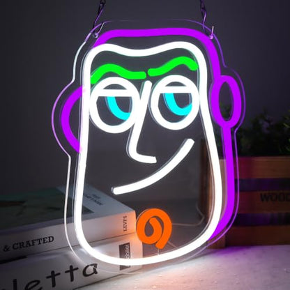 Anime Theme Cartoon LED Neon Sign for Wall Decor