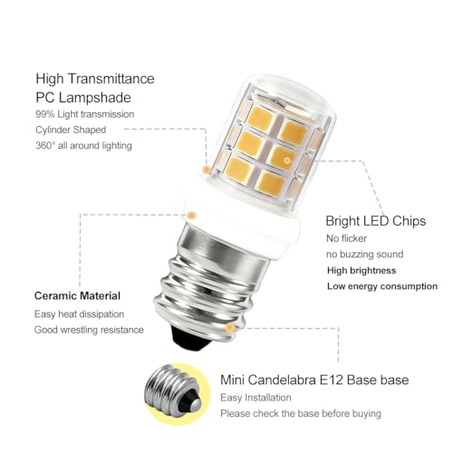 E12 C7 Salt Lamp Bulbs