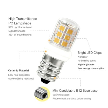 E12 C7 Salt Lamp Bulbs