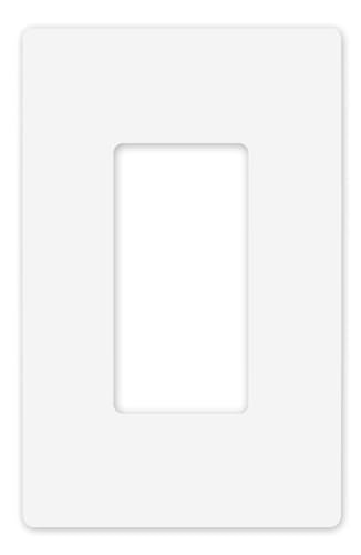 Midsize Screwless Light Switch Cover Plate