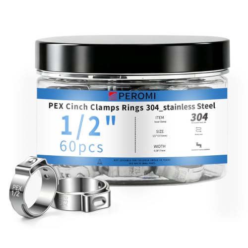 Stainless Steel PEX Cinch Clamps