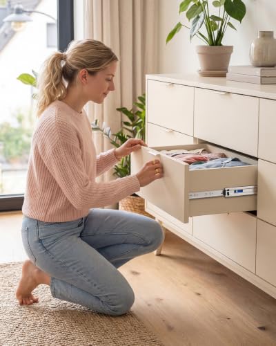 Side Mount Soft Close Drawer Slides