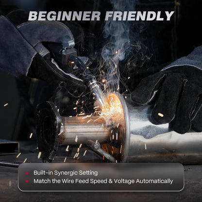 MIG145 Pro Flux Core MIG Welder 145A 120V 3
