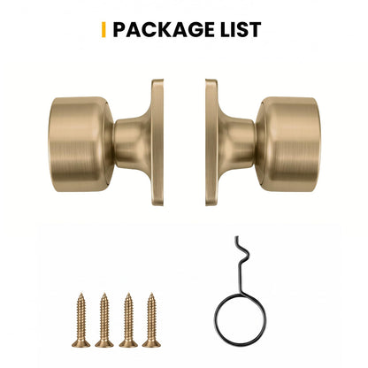 Champagne Bronze Dummy Door Knobs (Champagne Bronze)