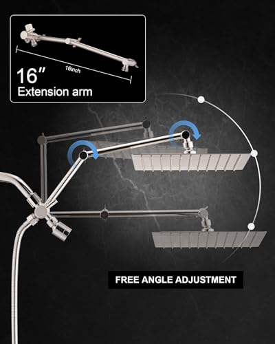 10" Rain Shower Head with Handheld Combo