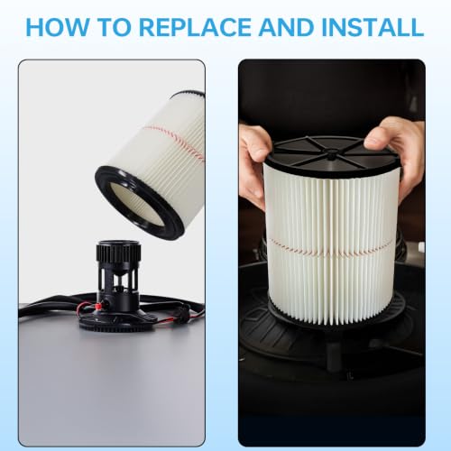 38754 Filter for Craftsman CMXZVBE38754 General Purpose Wet Dry Vac (38754-2P)