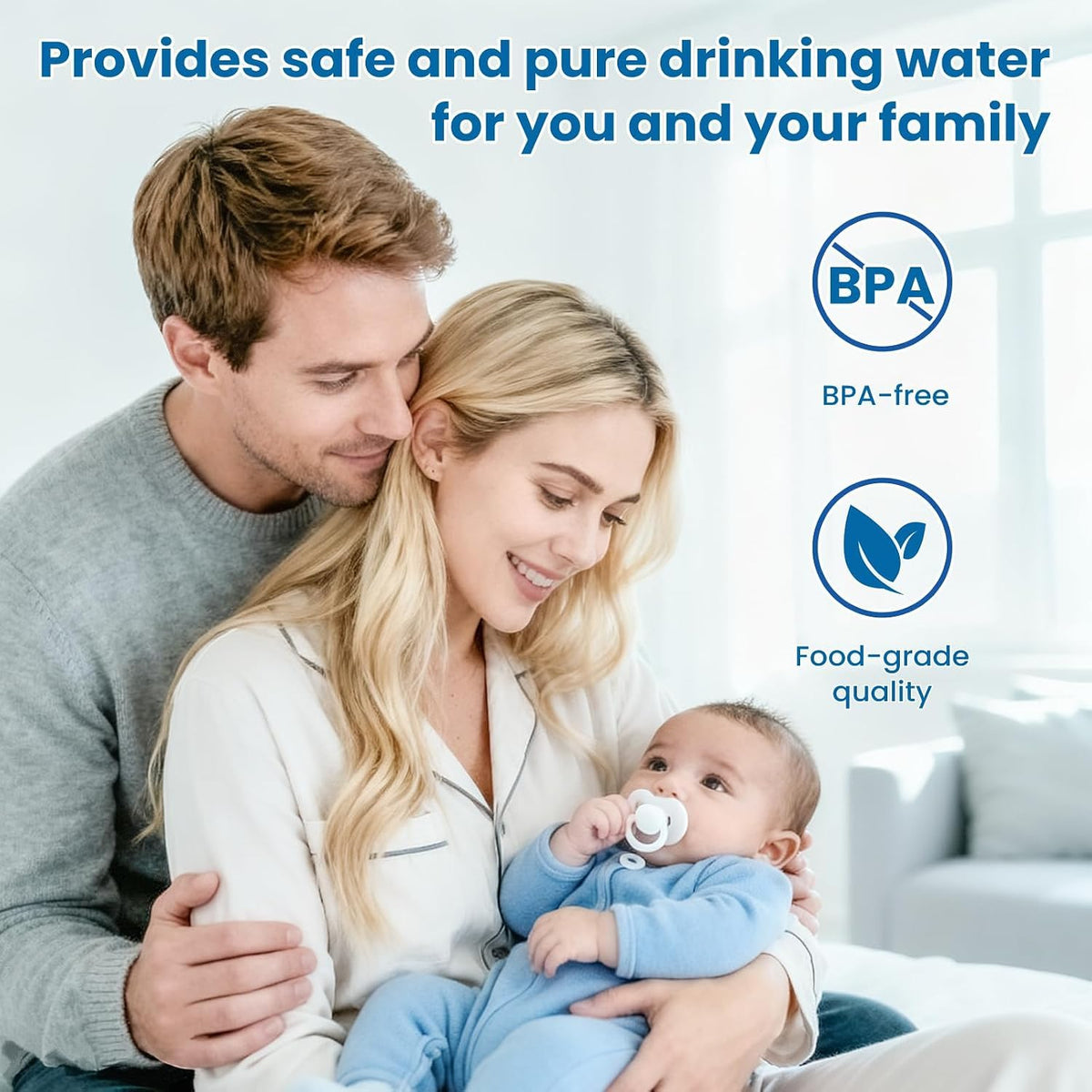 Water Filter Replacement for All Water (NEW 4 Pack)